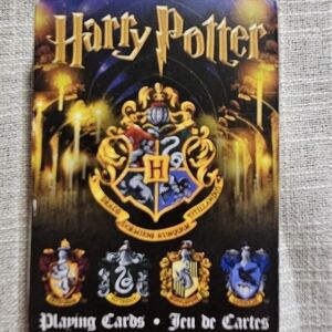 Harry Potter Playing Cards - Black and Gold